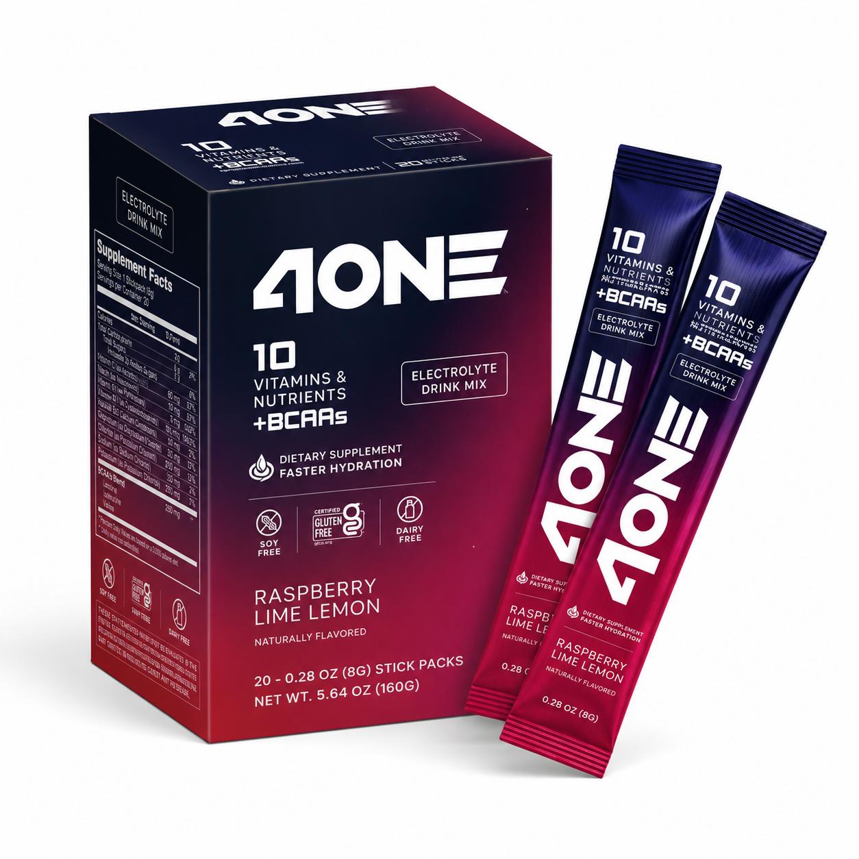 4ONE Hydration Powder + Electrolytes with BCAAs
