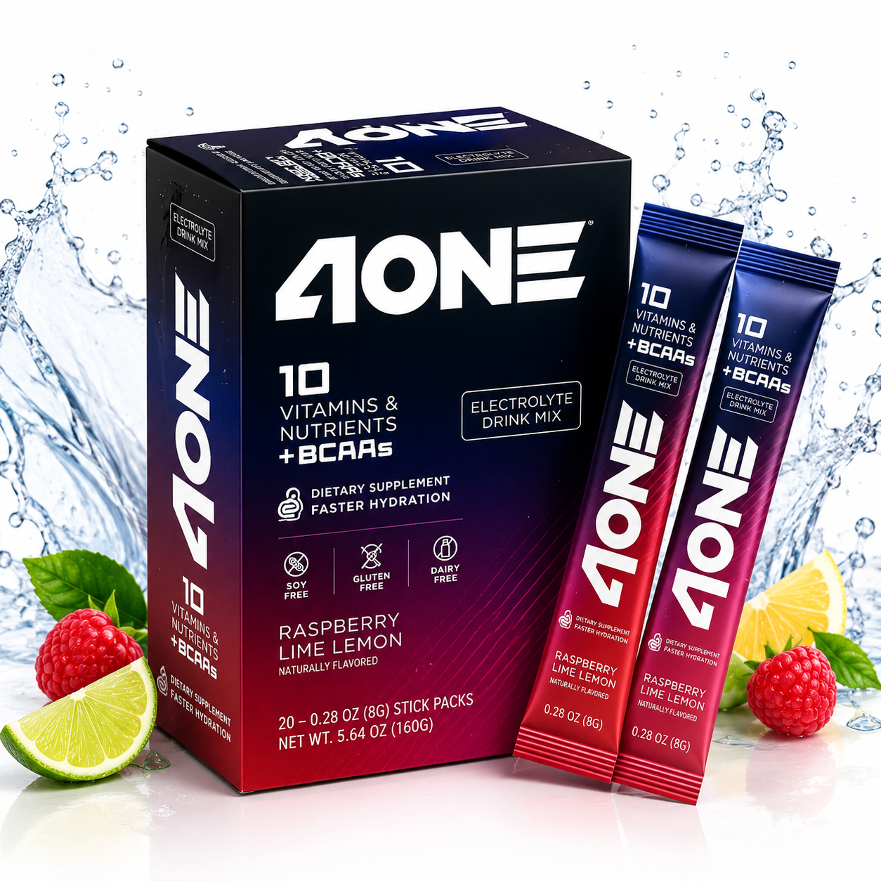 4ONE Hydration Powder + Electrolytes with BCAAs