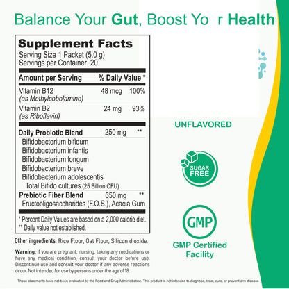 SYMBIOMA - PREBIOTICS + PROBIOTICS